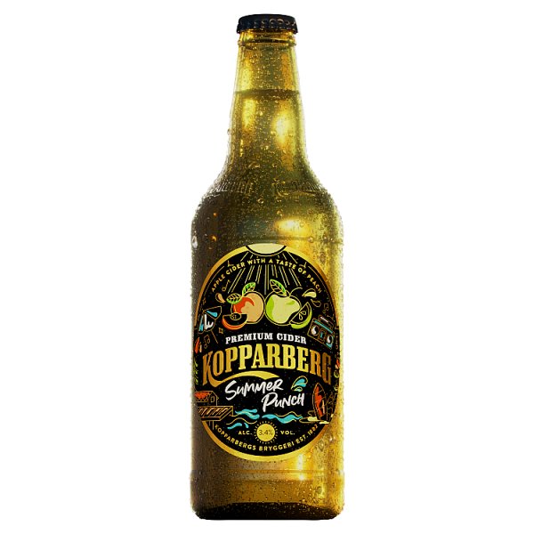 Kopparberg Premium Cider Summer Punch 500ml Case of 15