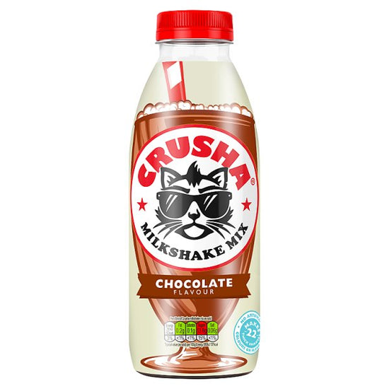 Crusha Chocolate Flavour Milkshake Mix 1 Litre Case of 1 Crusha