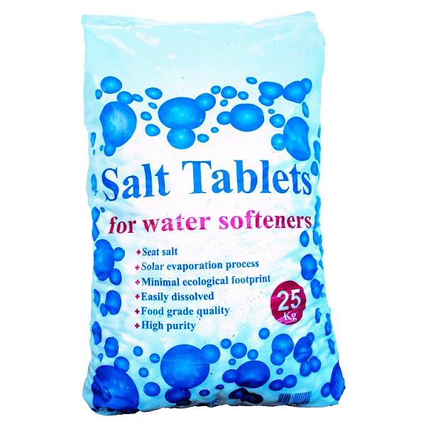 WATER SOFTENING SALT TABLETS Case of 1 WATER SOFTENING