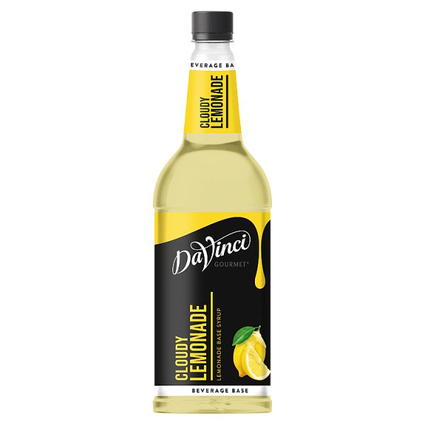 Davinci Gourmet Cloudy Lemonade Base Syrup 1L Case of 1 Davinci