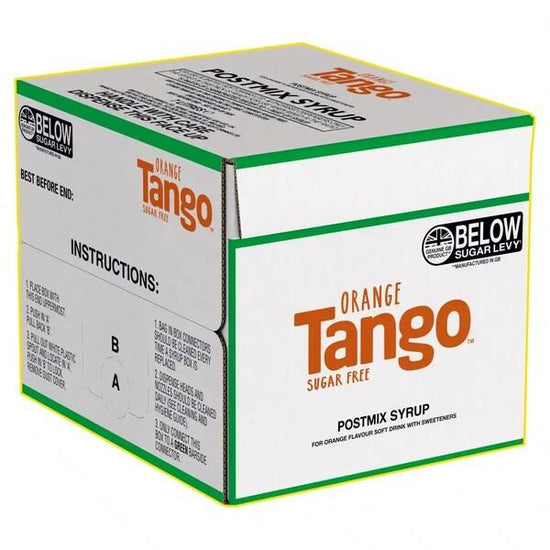 Tango Orange Sugar Free BIB 7ltr  Case of 1 Tango Orange