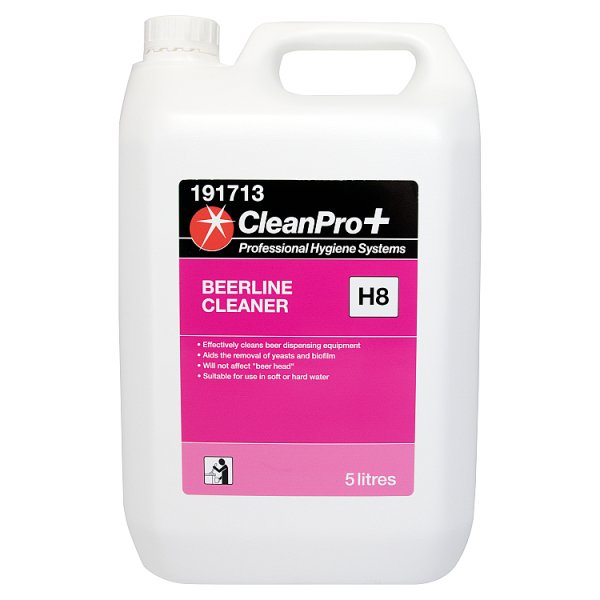 CleanPro+ Beerline Cleaner H8 5 Litres Case of 2 CleanPro+