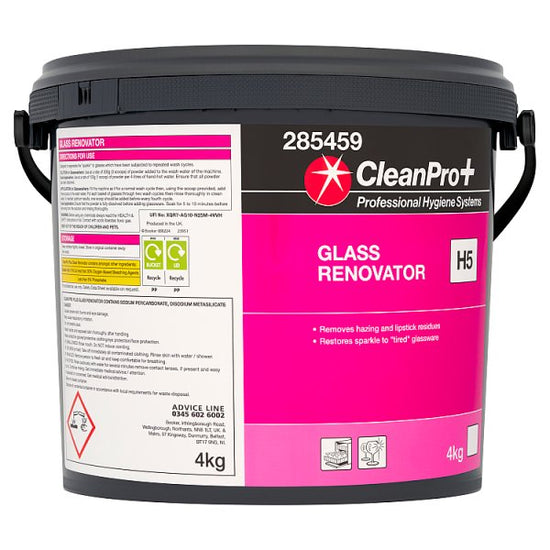 CleanPro+ Glass Renovator 4kg Case of 1 Clean Pro+
