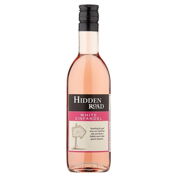 Hidden Road White Zinfandel 187ml Case of 12 Hidden Road