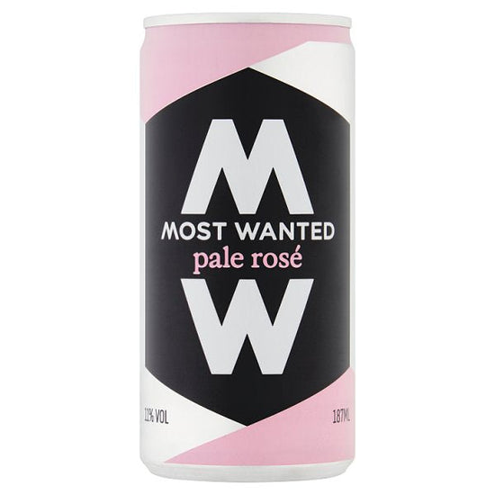 Most Wanted Pale Rosé 187ml Case of 12 Most Wanted