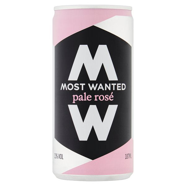 Most Wanted Pale Rosé 187ml Case of 12 Most Wanted