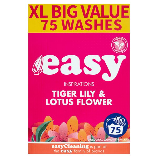 Easy Inspirations Tiger Lily & Lotus Flower 75 Washes 5.1kg Easy