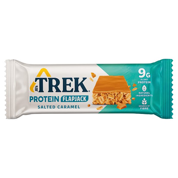 TREK Salted Caramel Protein Flapjack 50g Case of 16