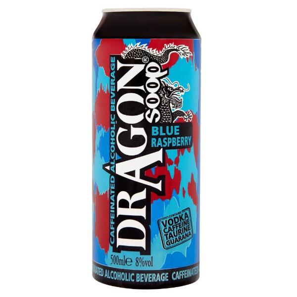 Dragon Soop Blue Raspberry Case of 8