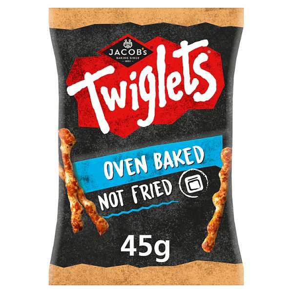 Jacob's Twiglets Original Handypack Snacks Case of 48