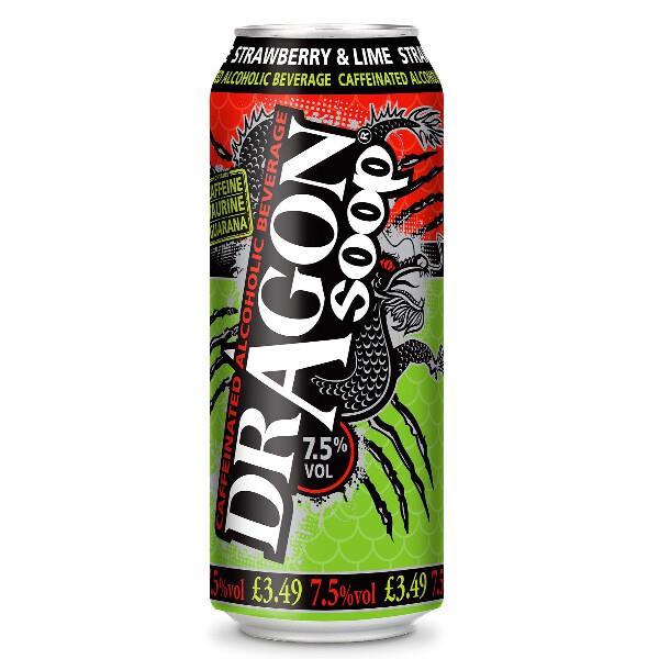 Dragon Soop Strawberry & Lime PM349 Case of 1
