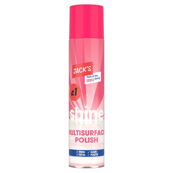 Jack's Shine Multisurface Polish 300ml Case of 6 Jack's