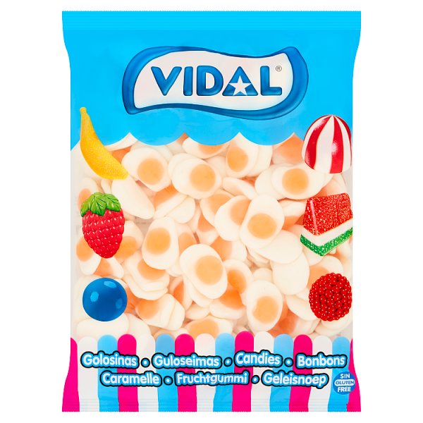 Vidal Fried Eggs Candies 1kg Case of 6