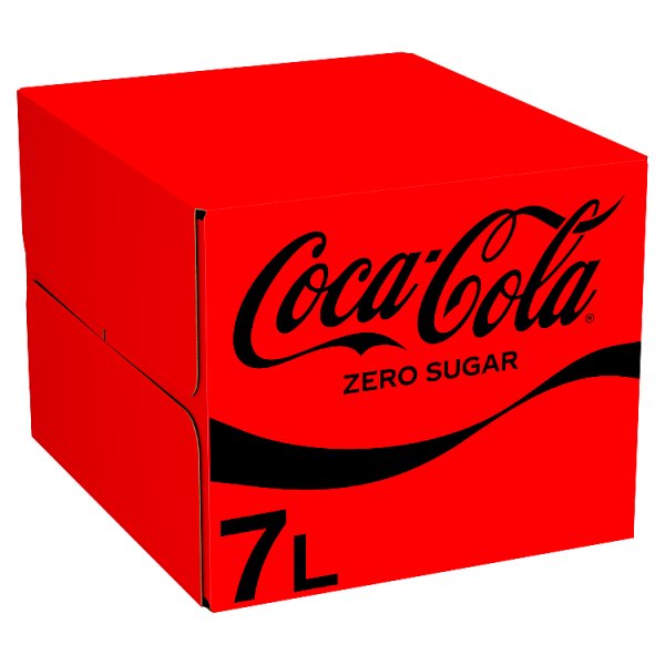 Coca-Cola Zero Sugar 7L Postmix Bag in Box Case of 1 Coca-Cola