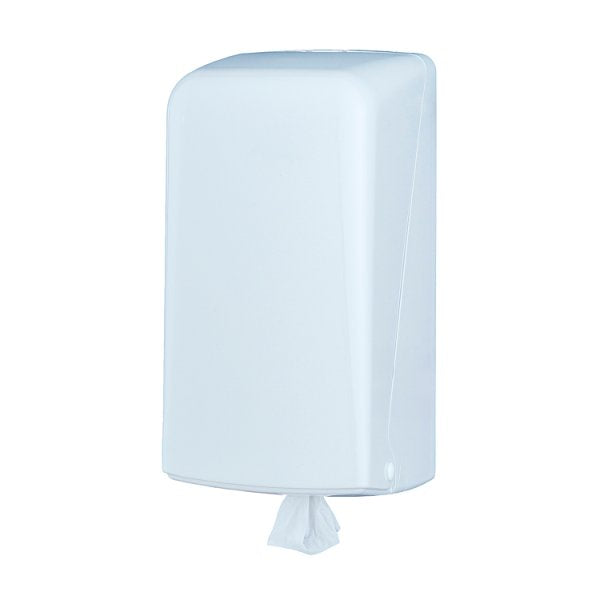 Mini Centrefeed Dispenser White Case of 1 Mini