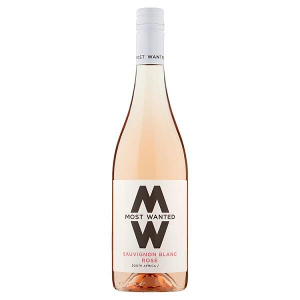 Most Wanted Sauvignon Blanc Rose 6 x 75cl Glass Bottles Case of 6 Most Wanted