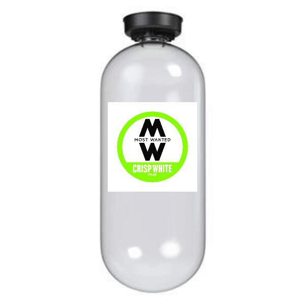 Most Wanted Crisp White Keg 20 Litre Case of 1 Most Wanted