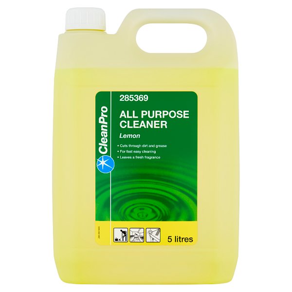 CleanPro All Purpose Cleaner Lemon 5 Litres Case of 2 CleanPro
