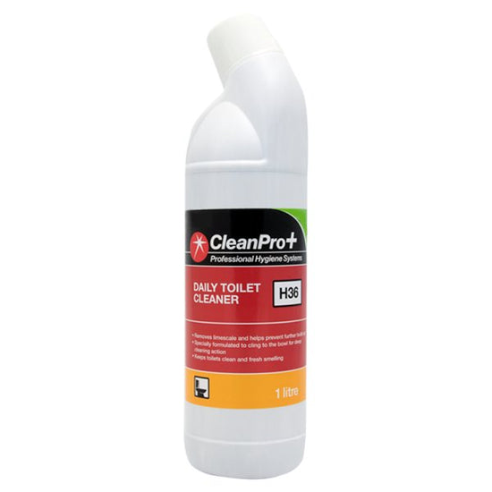 CleanPro+ Daily Toilet Cleaner H36 1 Litre Case of 1 CleanPro+