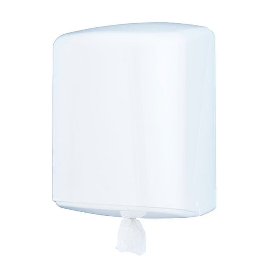 Centrefeed Dispenser White Case of 1 Centrefeed
