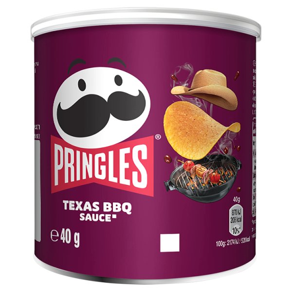 Pringles Texas BBQ Sauce 40g Case of 12