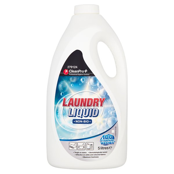 CleanPro+ Laundry Liquid Non-Bio 5 Litres Case of 2 Clean Pro+