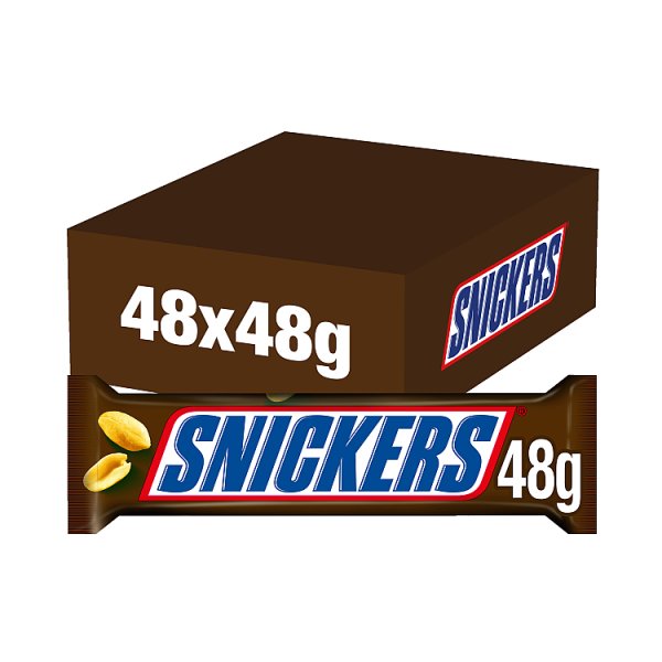 Snickers Milk Chocolate Bar 48g Case of 48