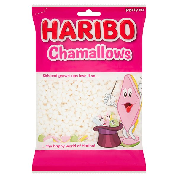 HARIBO Chamallows Mini Marshmallows Bag 1kg Case of 8