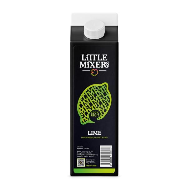 Little Mixers Super Premium Lime Juice 1ltr Case of 1 Little Mixers