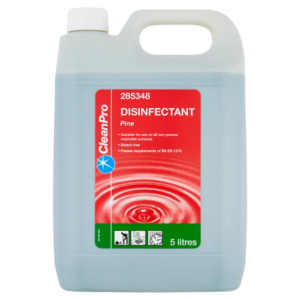 CleanPro Disinfectant Pine 5 Litres Case of 1 CleanPro
