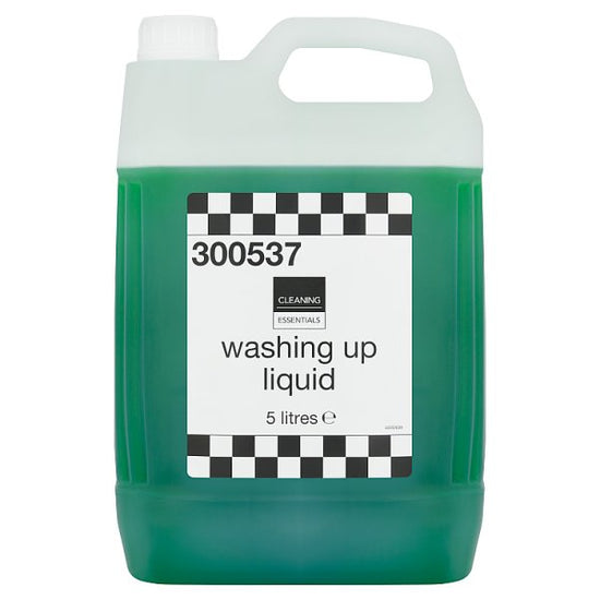 Cleaning Essentials Washing Up Liquid 5 Litres Case of 1 Cleaning Essentials