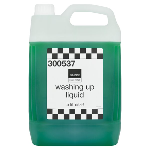 Cleaning Essentials Washing Up Liquid 5 Litres Case of 1 Cleaning Essentials
