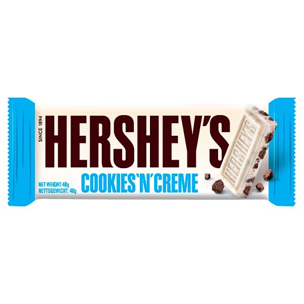 Hershey's Cookies 'N' Creme 40g Case of 24