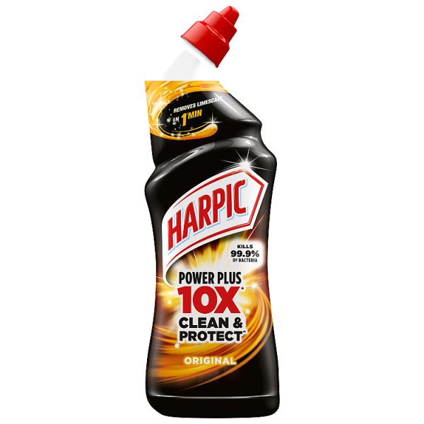 Harpic Power Plus 10X Clean & Protect Original 1L Case of 1 Harpic