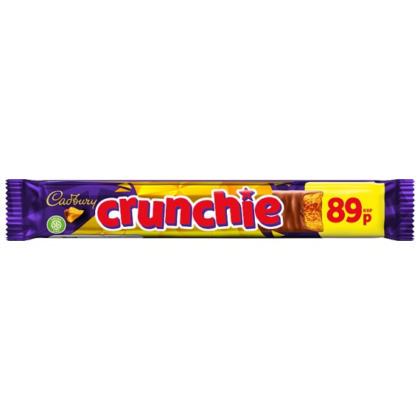 Cadbury Crunchie Chocolate Bar 40 Gr Case of 48
