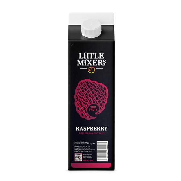 Little Mixers Super Premium Raspberry Puree 1ltr Case of 1 Little Mixers