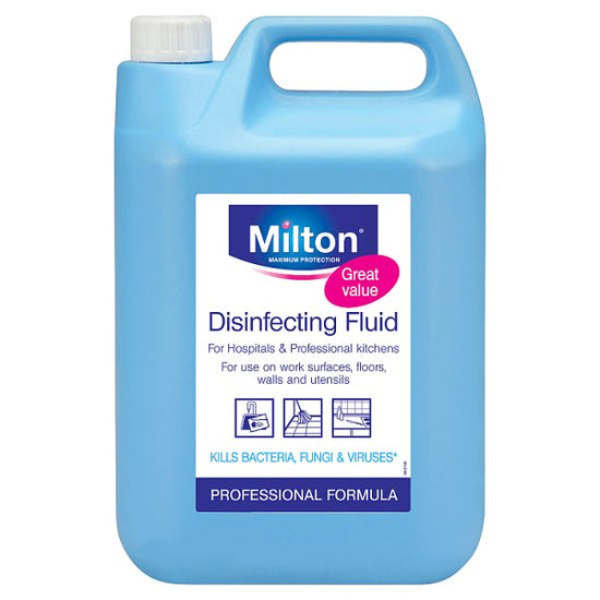 Milton Disinfecting Fluid 5L Case of 2 Milton