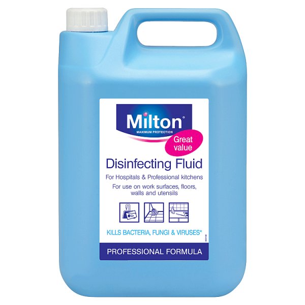 Milton Disinfecting Fluid 5L Case of 2 Milton