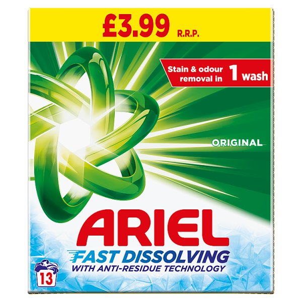 Ariel Washing Powder Original 715g,  Case of 6 Ariel