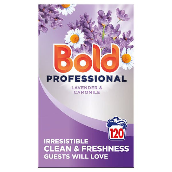Bold Professional Powder Detergent Lavender & Camomile, 6.6kg Case of 1 Bold