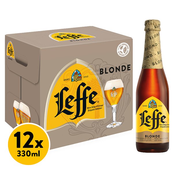 Leffe Blonde 12 x 330ml Case of 12