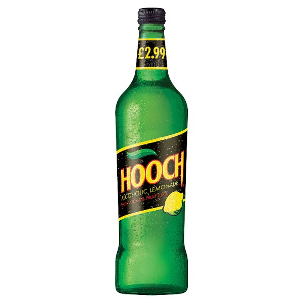 Hooch Alcoholic Lemonade with Vodka & Fruit Juice 70cl Case of 6
