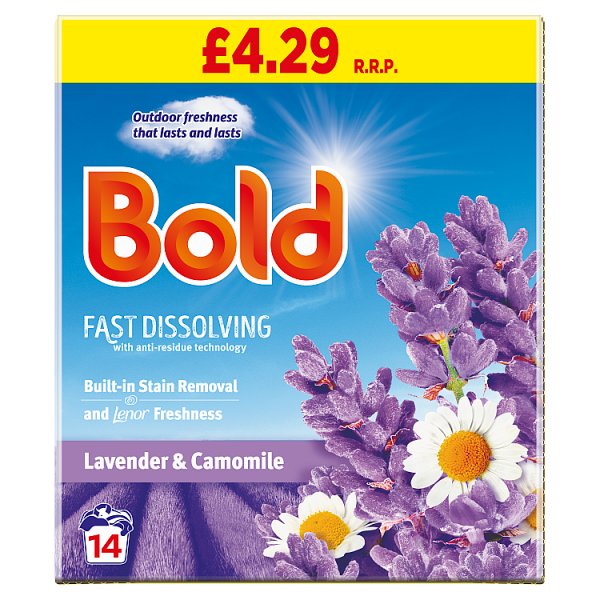 Bold Liquid Powder Laundry Detergent Case of 6 Bold