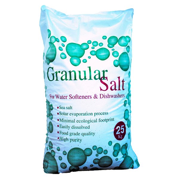 WATER SOFTENING GRANULAR SALT Case of 1 WATER SOFTENING