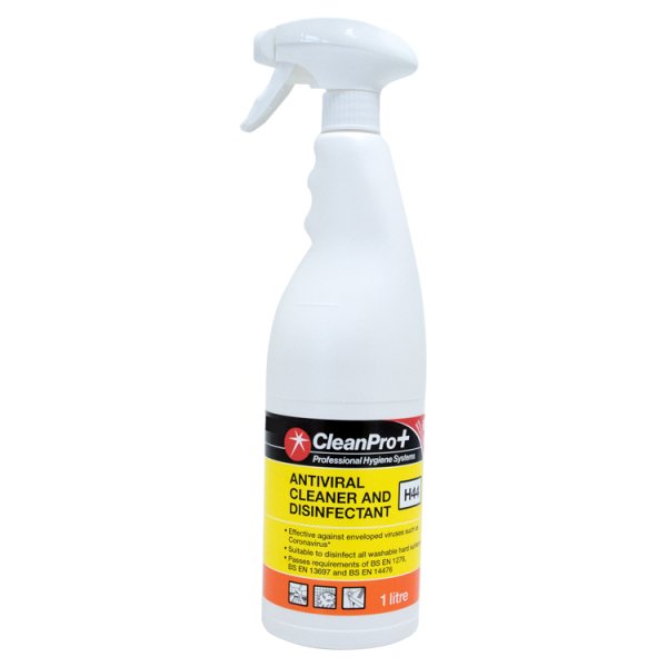 CleanPro+ Antiviral Cleaner and Disinfectant H44 1 Litre Case of 6 CleanPro+
