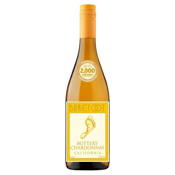 Barefoot Buttery Chardonnay Case of 1 Barefoot