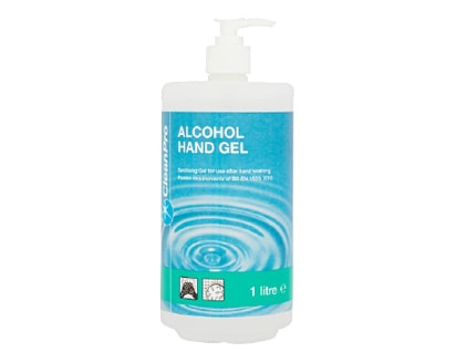 Clean Pro Alcohol Hand Gel 1 Litre x 6