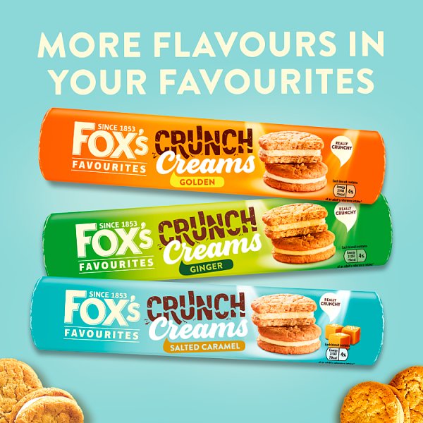 Fox's Salted Caramel Crunch Creams 200g [PM £1.49](Case of 12)