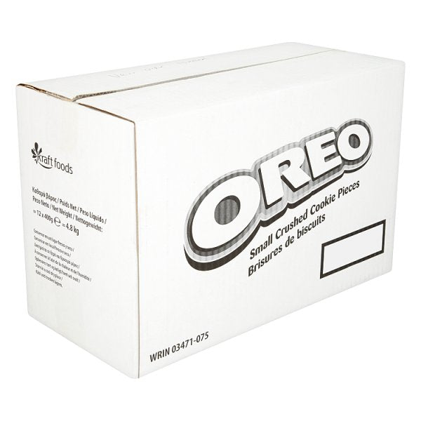 Oreo Small Crushed Cookie Pieces 400g, Case of 12