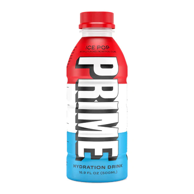 Prime Hydration Ice Pop 500ml, Case of 12 Prime